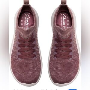 Clarks Solevana Lace Women's Sneakers - Merlot Combi